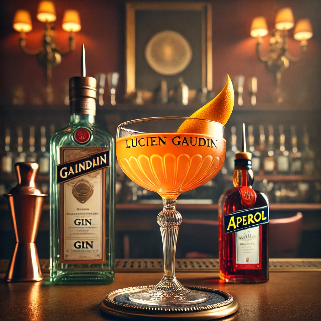 Lucien Gaudin Spirit cocktail